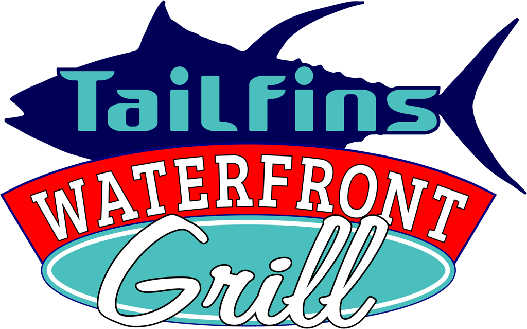 Tailfins Waterfront Grill logo