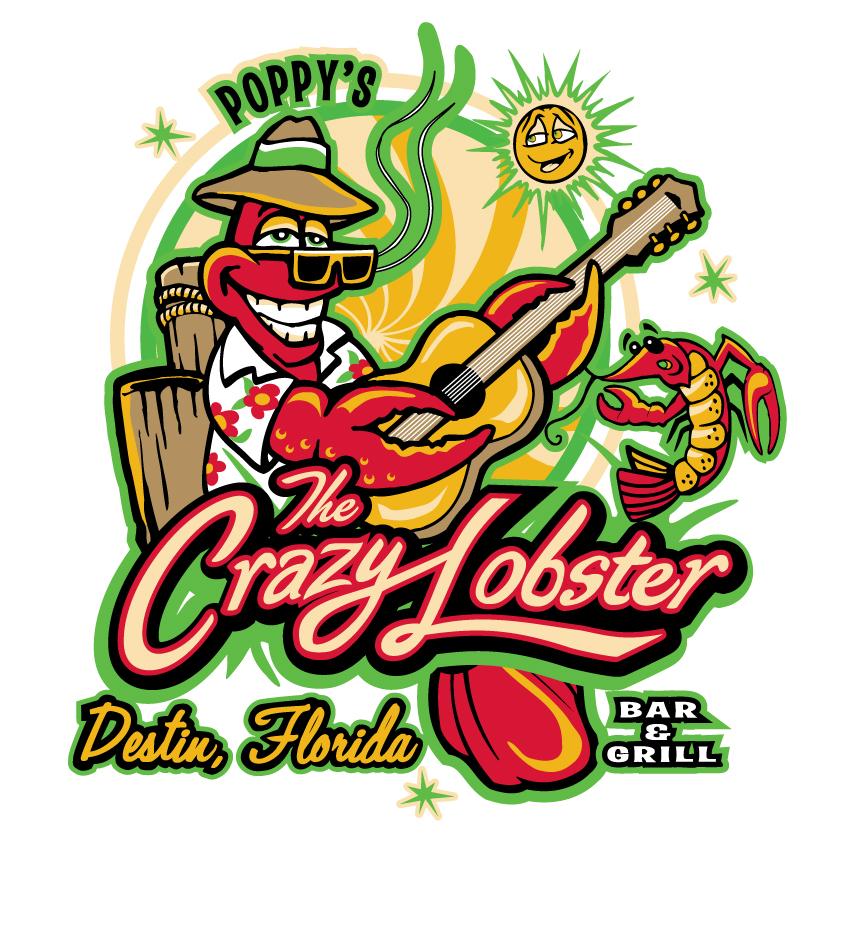Poppy’s The Crazy Lobster logo